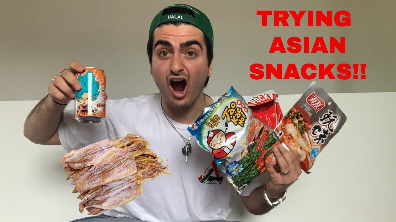 AUSTRALIAN TRYING ASIAN SNACKS FOR FIRST TIME!!!