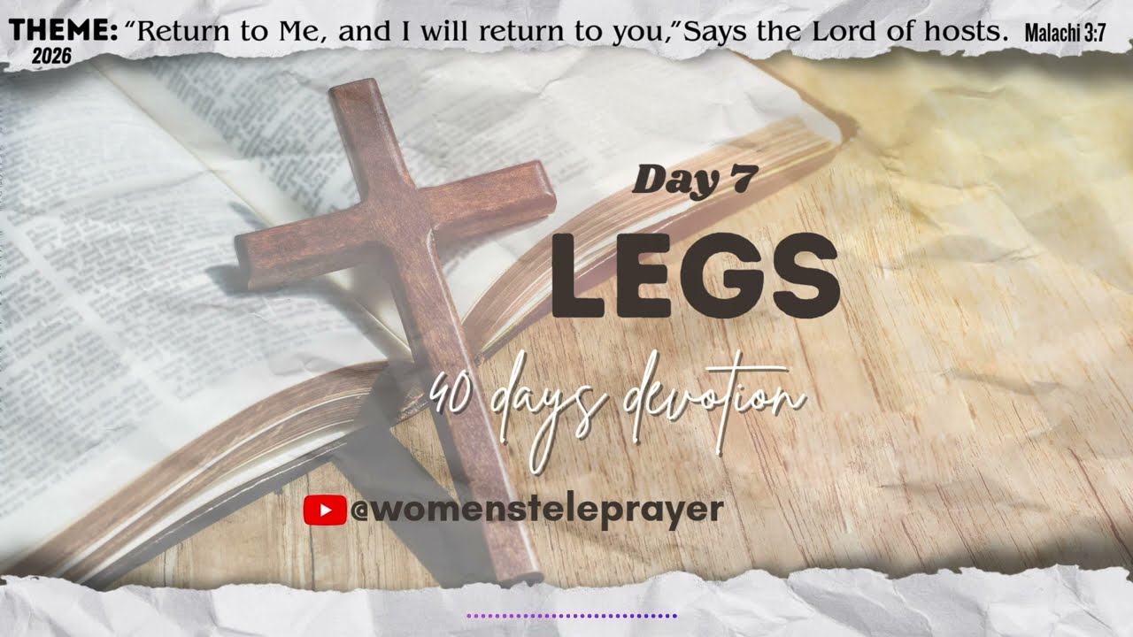 7th Day of Lent 2026 | Annal Aunty | Legs | Lent Tamil Message | ‪‪@womensteleprayer #lent