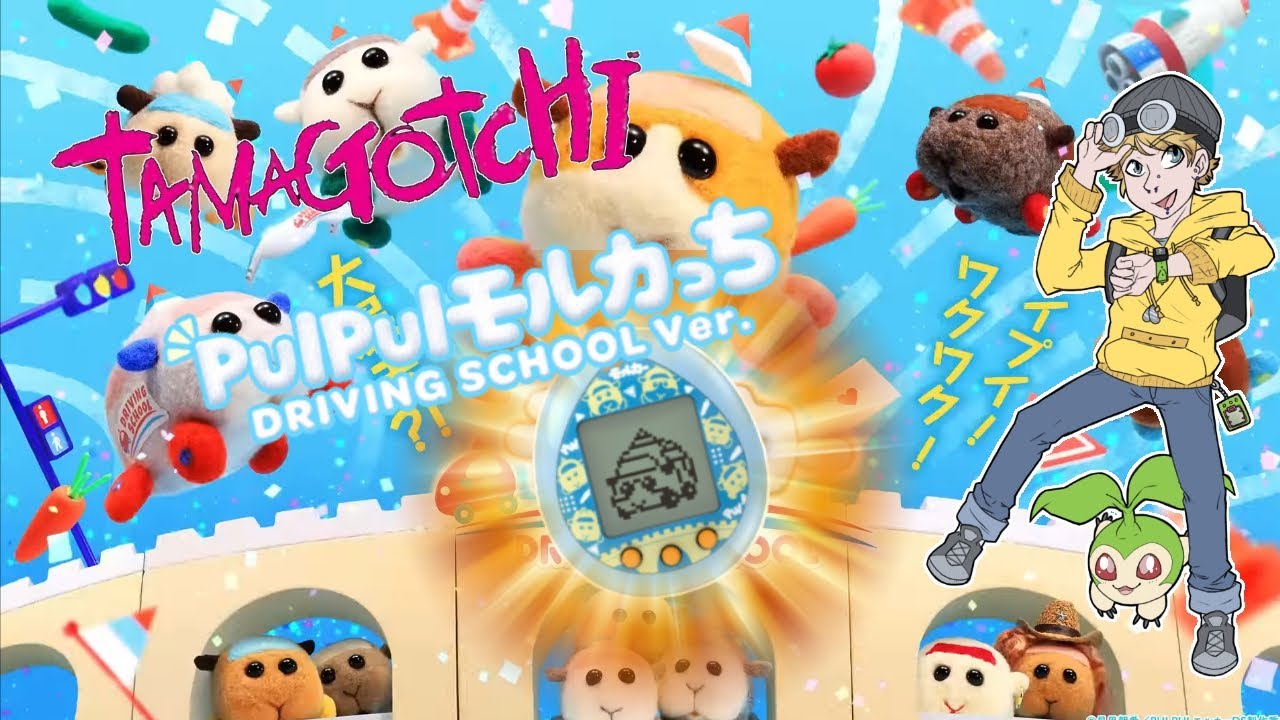 PUI PUI Molcartchi Driving School Review (PUI PUI Molcar Tamagotchi Nano Collaboration)
