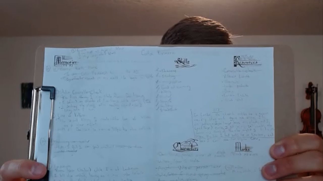 Thousand Year Old Vampire - Journaling RPG Game