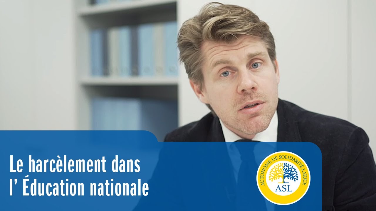 Le harcèlement dans l'Education nationale