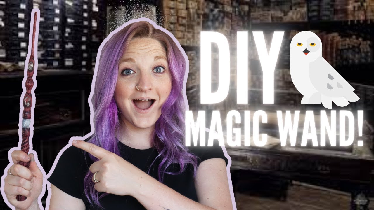 DIY Magic Wand w/ Purple Heart Wood! | CREATIVE BEAST | DIY Danie