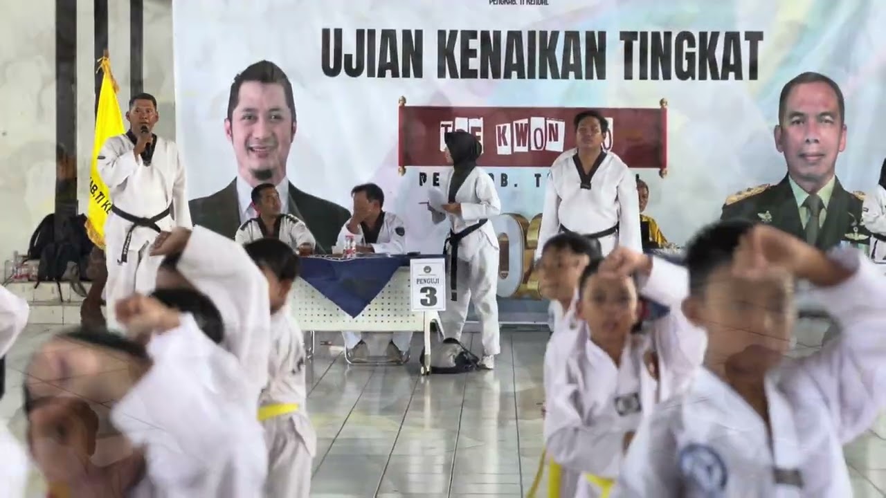 Ujian kenaikan tingkat Taekwondo periode 1 tahun 2026