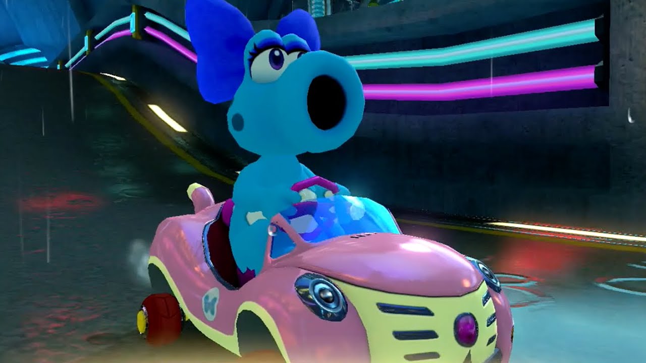 Mario Kart 8 Deluxe - Bell Cup 200cc - Light Blue Birdo Gameplay | MarioGamers