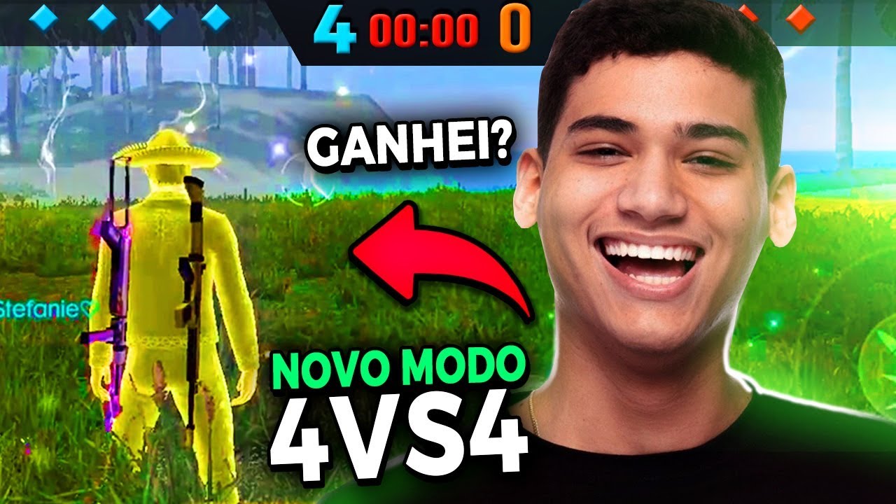 JOGUEI O NOVO MODO DO FREE FIRE PARA TROCAÇÃO!!!