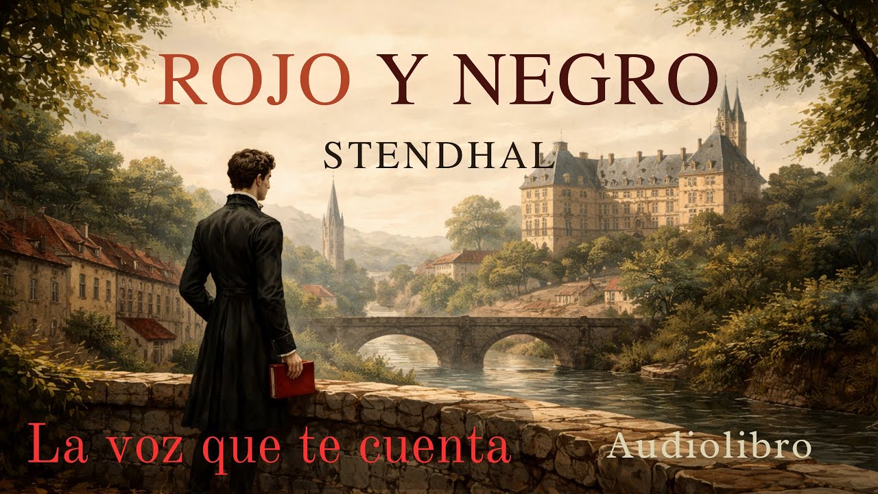 Rojo y negro – Stendhal | Audiolibro completo español | Voz humana real