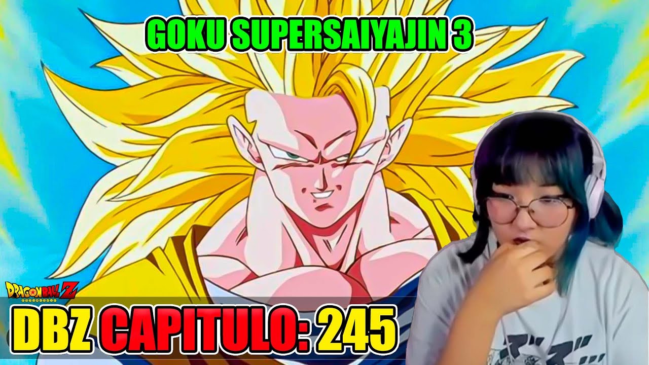 GOKU SE TRANSFORMA EN SUPER SAIYAJIN 3😯SAGA DE MAJIN BOO 245 | REACCION A ​DBZ POR PRIMERA VEZ