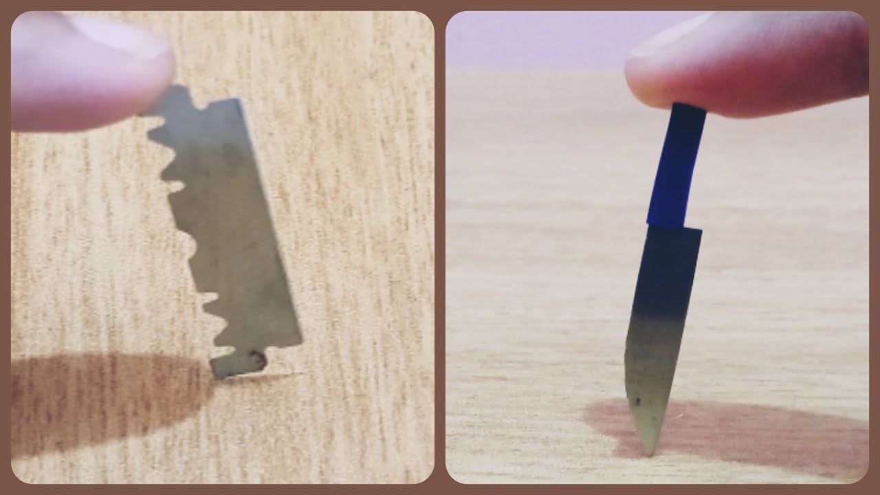DIY real miniature knife/Tiny Terra