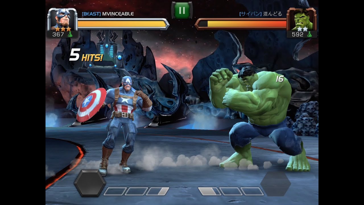 Captain America WWII Unboxing and Battle vs. Hulk | Marvel Contest of Champions
