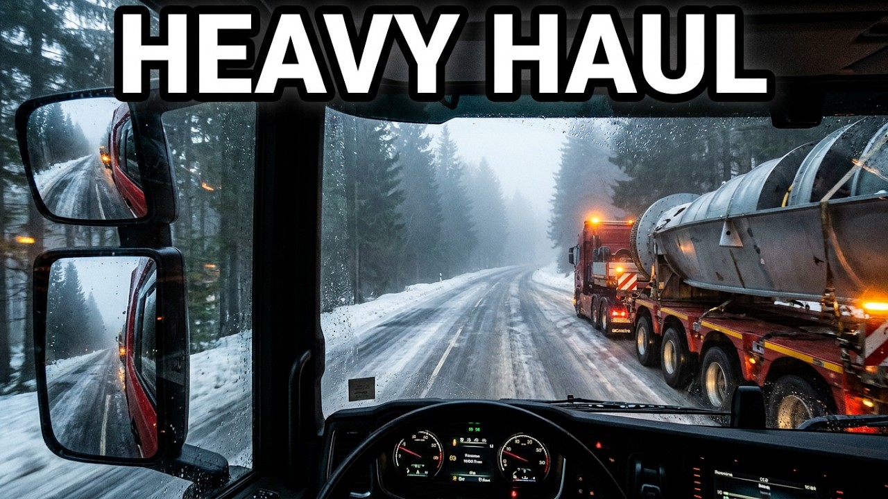 Heavy Haul via Skřítek Pass | Road 11 Czech Republic | Trucker’s View