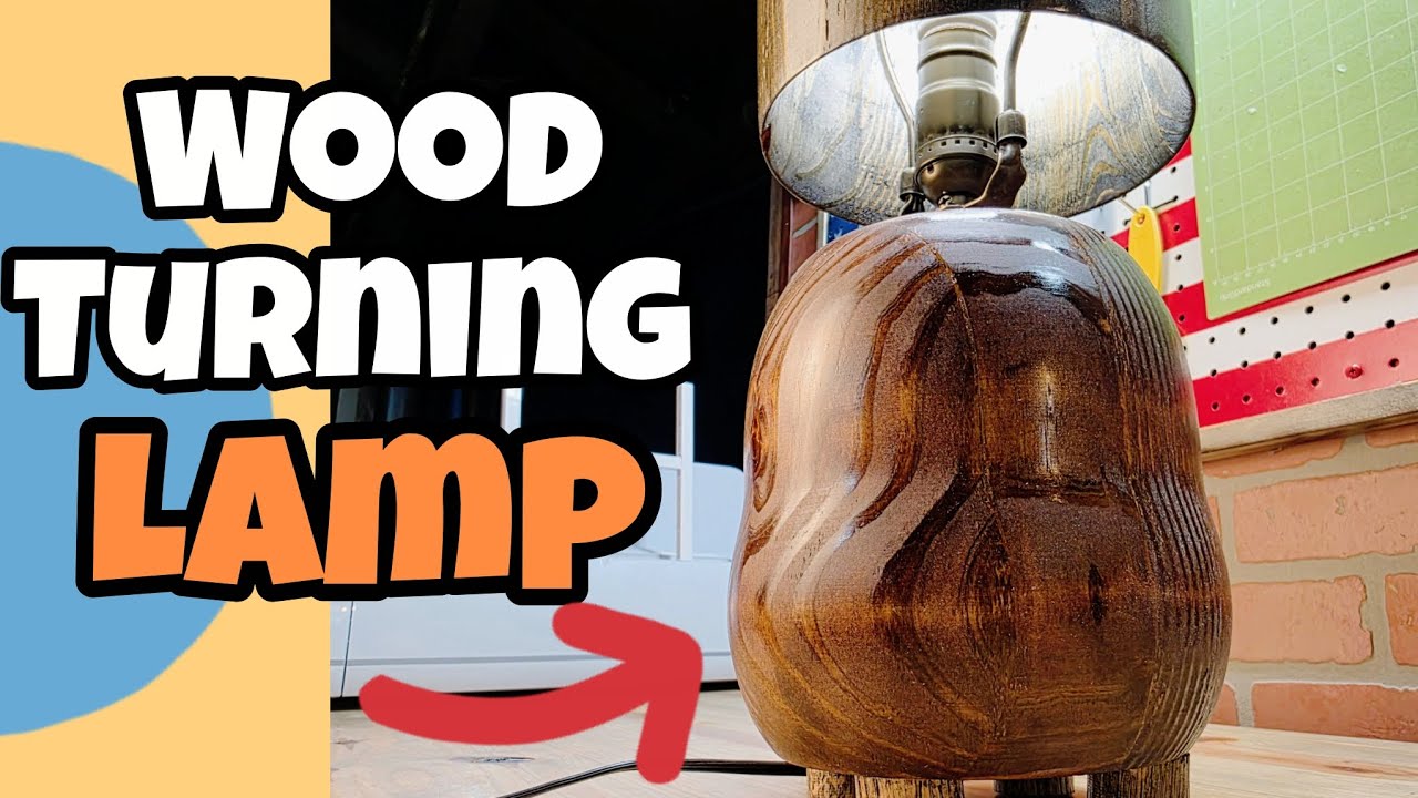 Wood Turning a Easy to make Lamp 😀