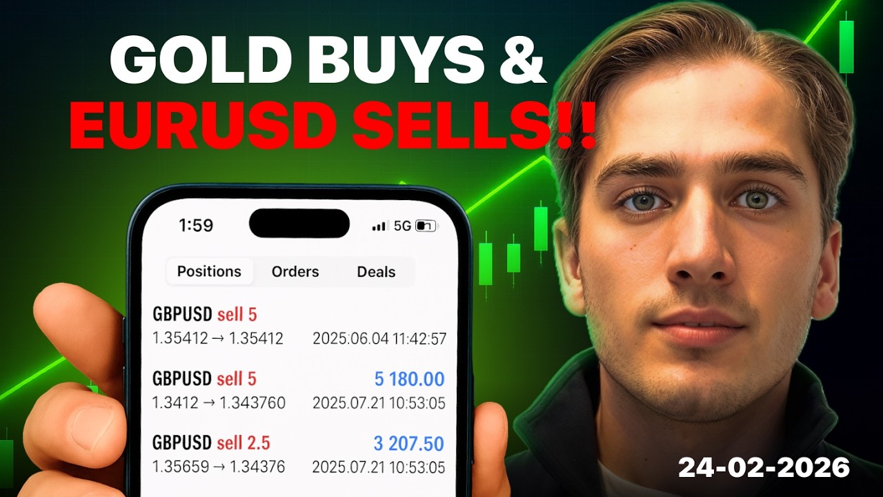 GOLD BUYS & EURUSD SELLS - Forex Market Outlook Ep. 133