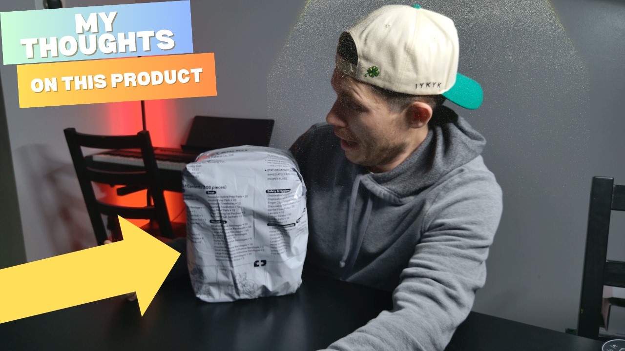 Emergency Prep Made Easy: KAUGIC 500 PCS Waterproof First Aid Kit Unboxing + Storage Layout