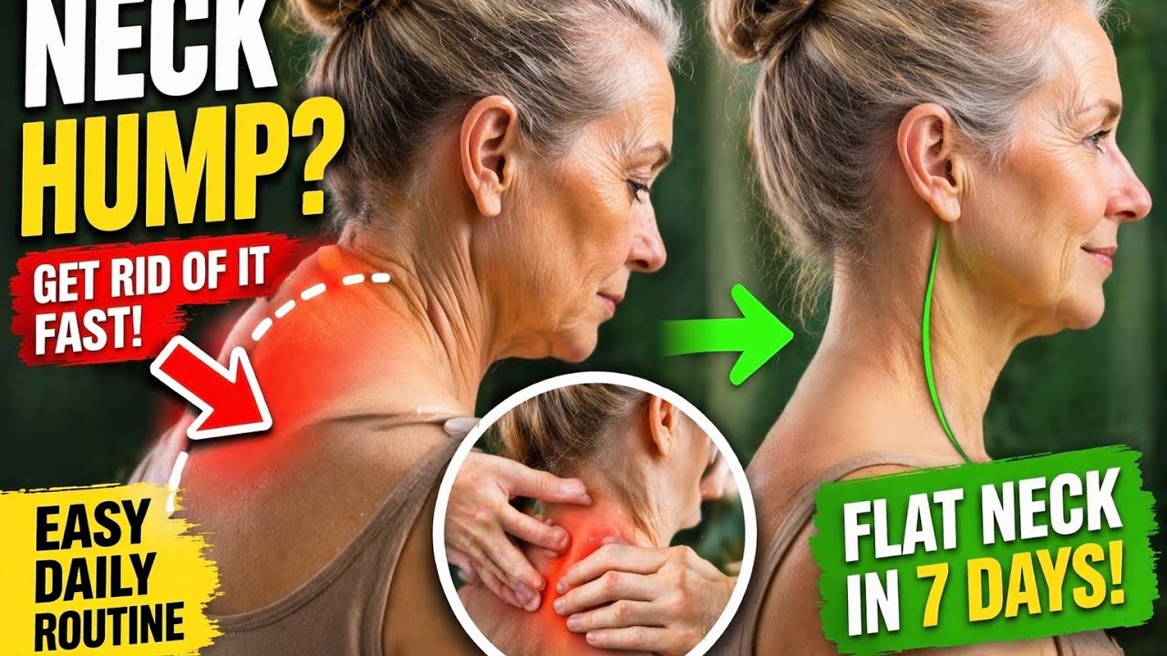 30+? Sagging Face, Headaches & Neck Hump? Fix in 10 Minutes