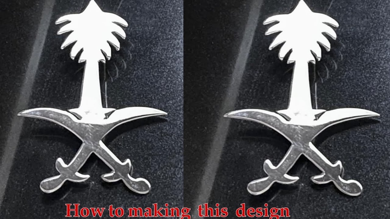 How to making silver Brooch pin  Saudi Arabia Brooch pin