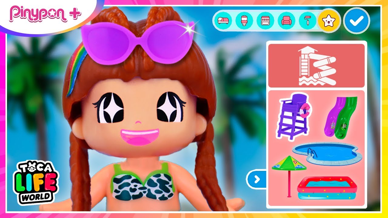 💫¡Toca Boca en la vida real! 💦 Wow Water Park! 🌈 ¡Pinypon Plus!