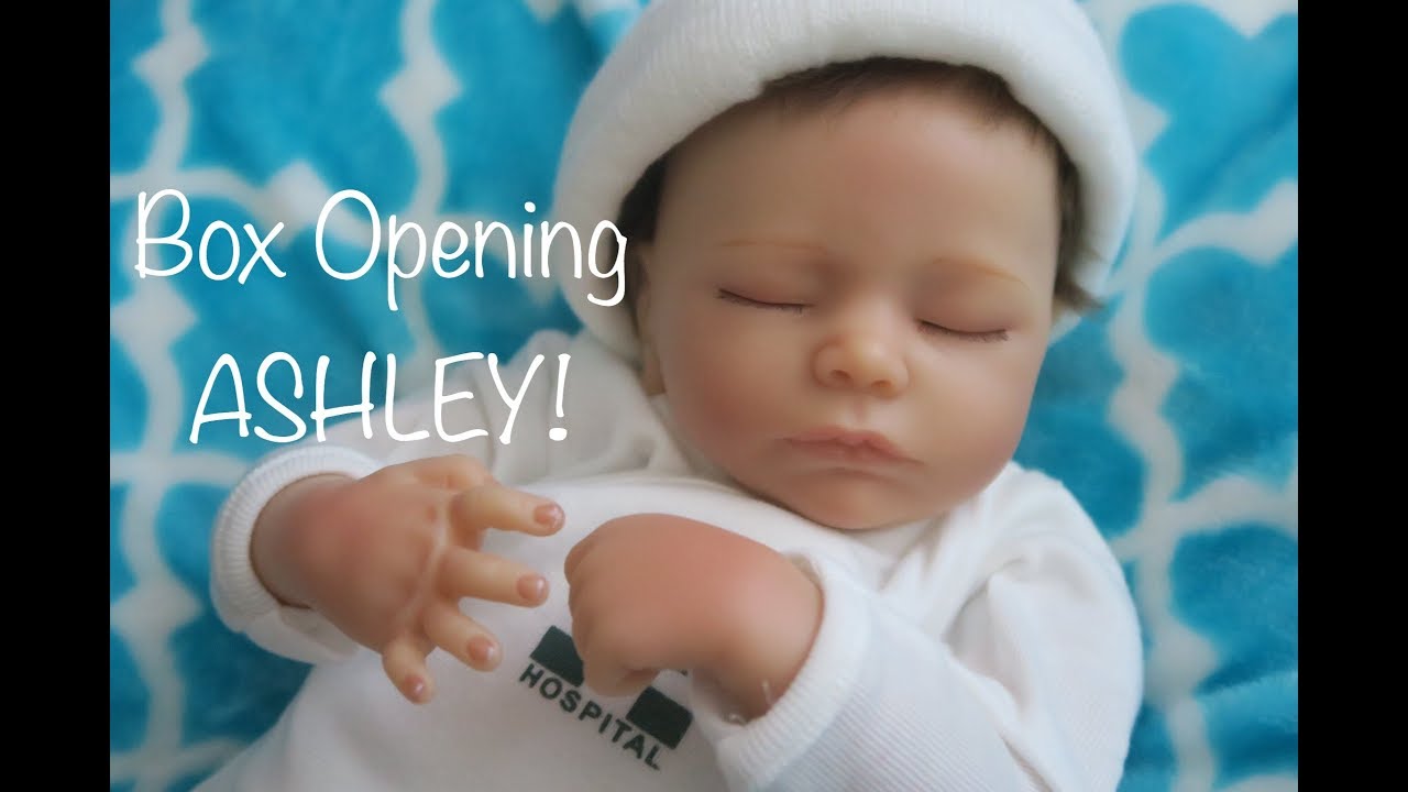 My First Ashton Drake Doll Box Opening! Ashton Drake Ashley Breathing Doll!