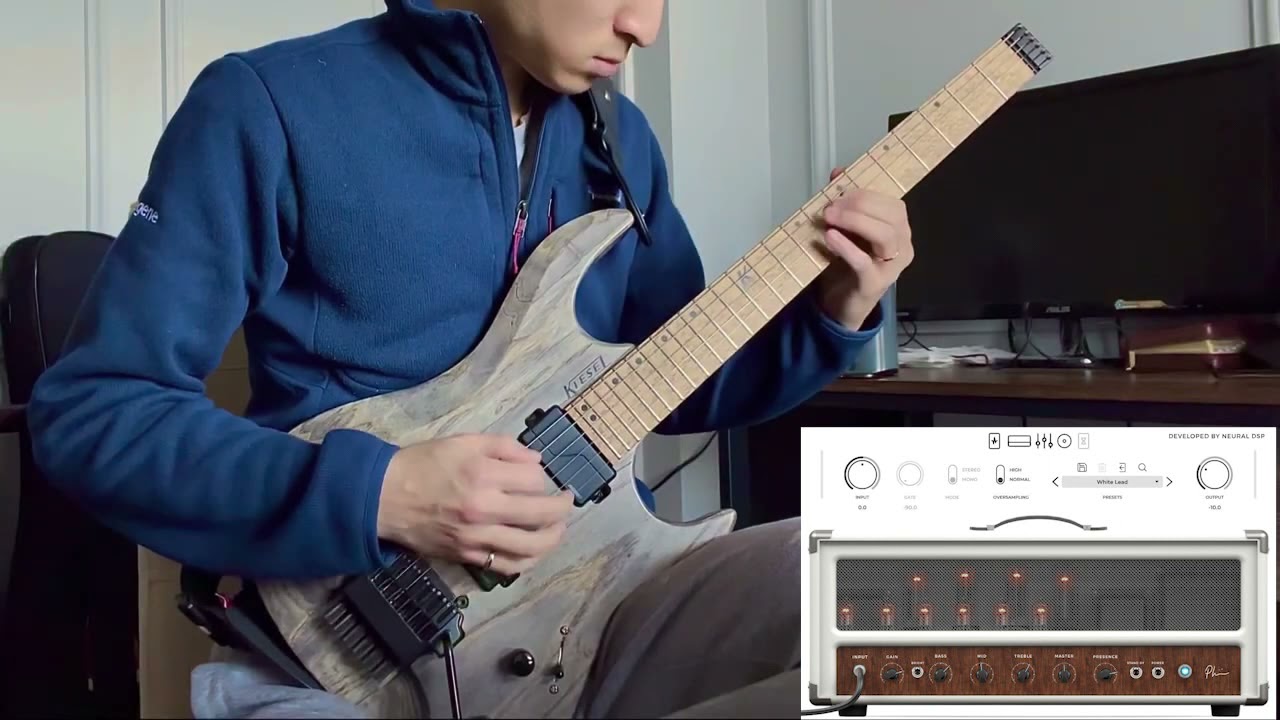 Archetype Plini playthrough w/ Kiesel Osiris