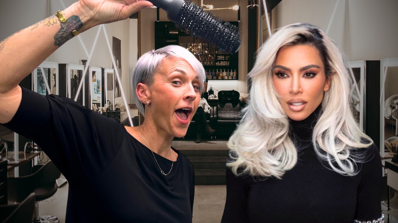 How To Master Kim Kardashian’s Signature Blowout