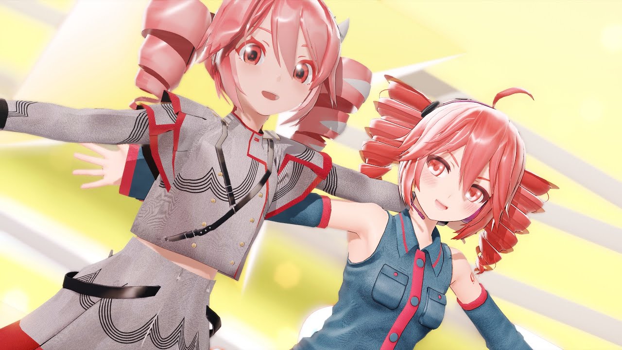 【MMD】テトリス 【Sour式重音テト & Tda式改変重音テト】