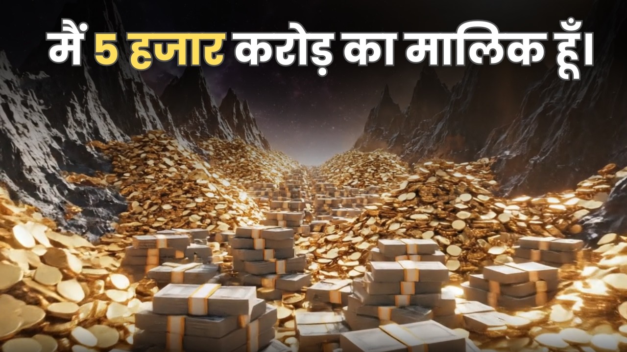 मैं पांच हज़ार करोड़ का मालिक हूं। Billionaire Affirmations In Hindi 2026