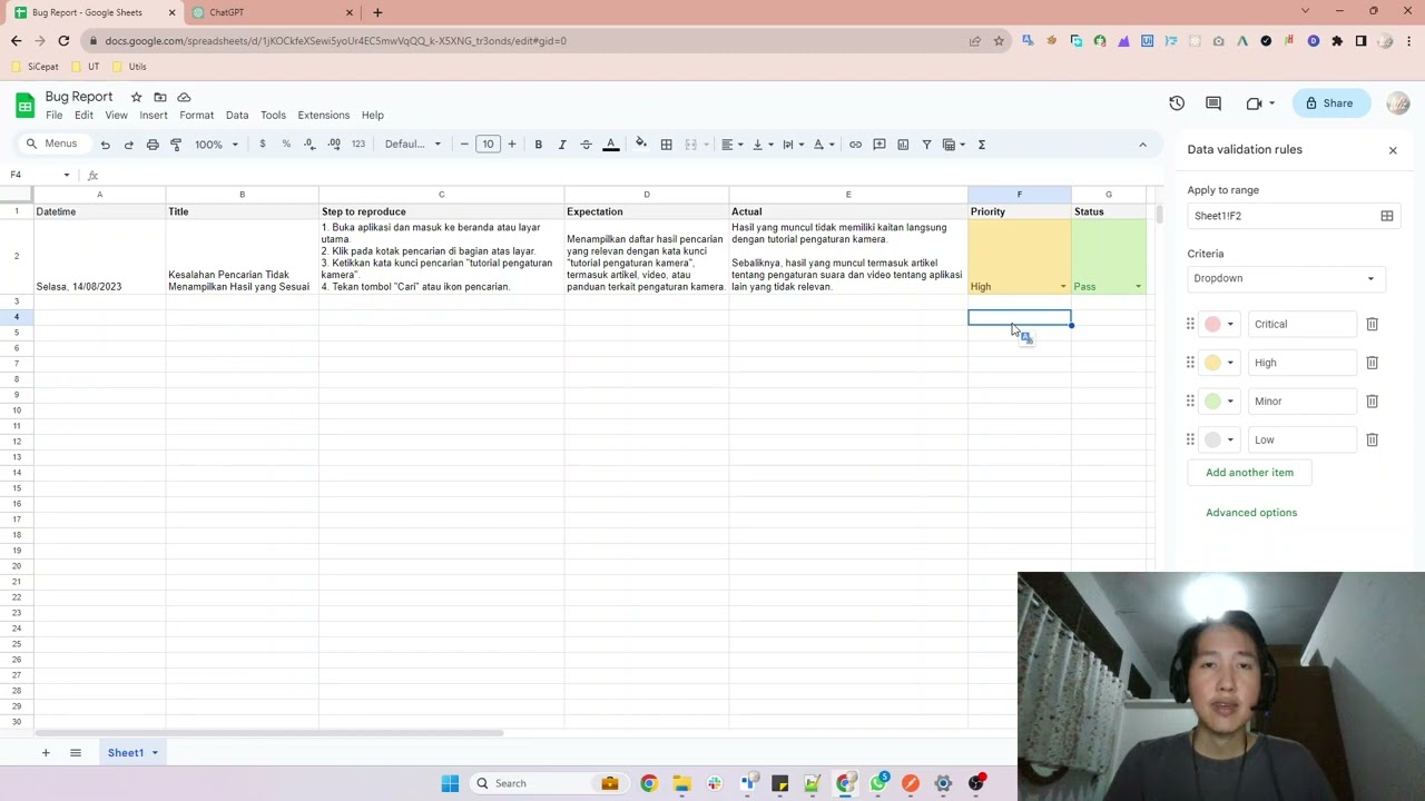 Tips Laporan Bug - Quality Assurance
