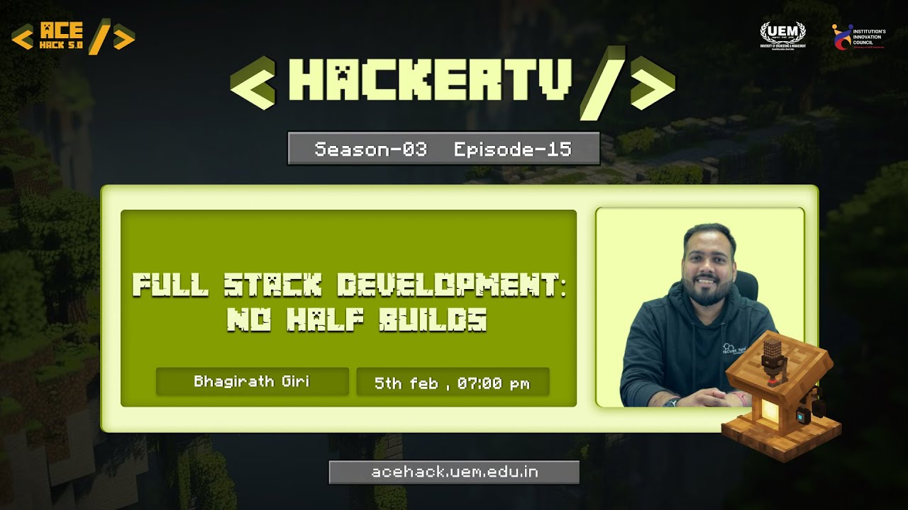 🚨 FULL STACK DEVELOPMENT: NO HALF BUILDS — HackerTV S3 EP 15 📡🔴