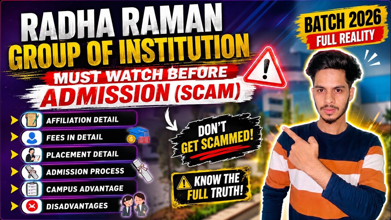 RadhaRaman Group of Institutions | RIG Bhopal | Full Explained Detail | RITS Bhopal #radharaman