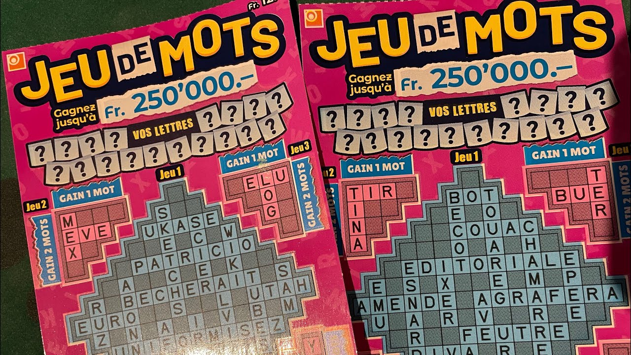 Loterie suisse romande enfin ce jeu nous réussi