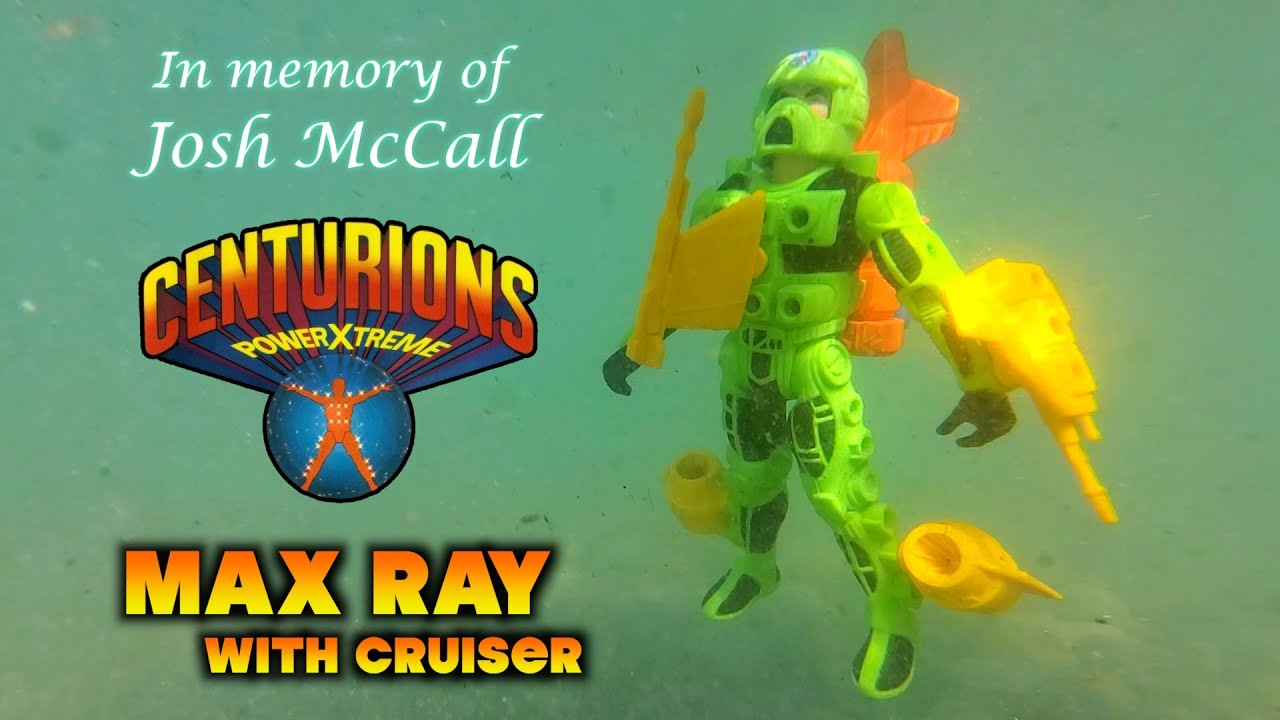 Фигурка Kenner Centurions Макс Рэй с круизером (1986)
