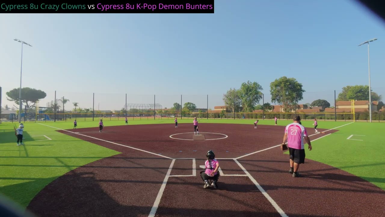 10/25/25 Cypress 8u Crazy Clowns vs Cypress 8u K-Pop Demon Bunters