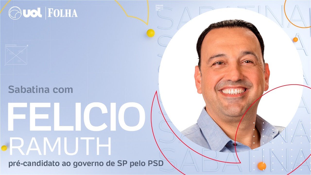 Felicio Ramuth na sabatina UOL/Folha ÍNTEGRA (02/05/2022)