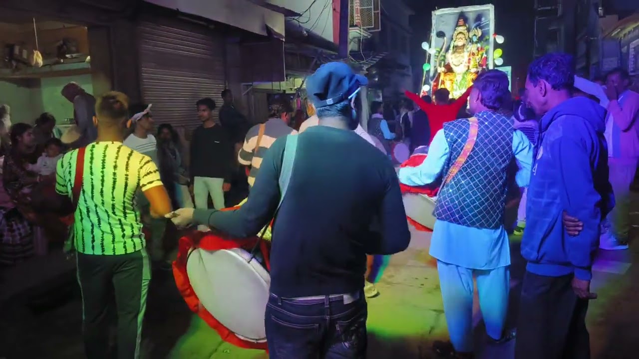 Jai Mata Di Dhol Tasa Matiari Saraswati Puja 2026 Yuba kalyan club 
