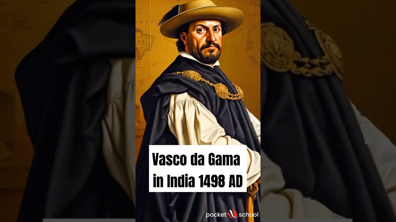 Vasco da Gama in India 1498: Exploration or Empire? 🇮🇳⚔️ #Shorts
