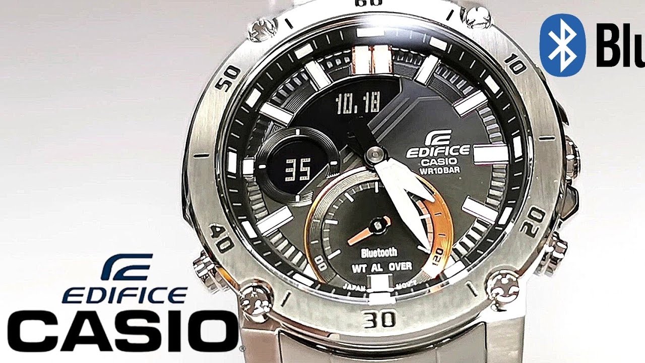Casio Edifice ECB-20D Bluetooth. Множество функций за 150 фунтов стерлингов.