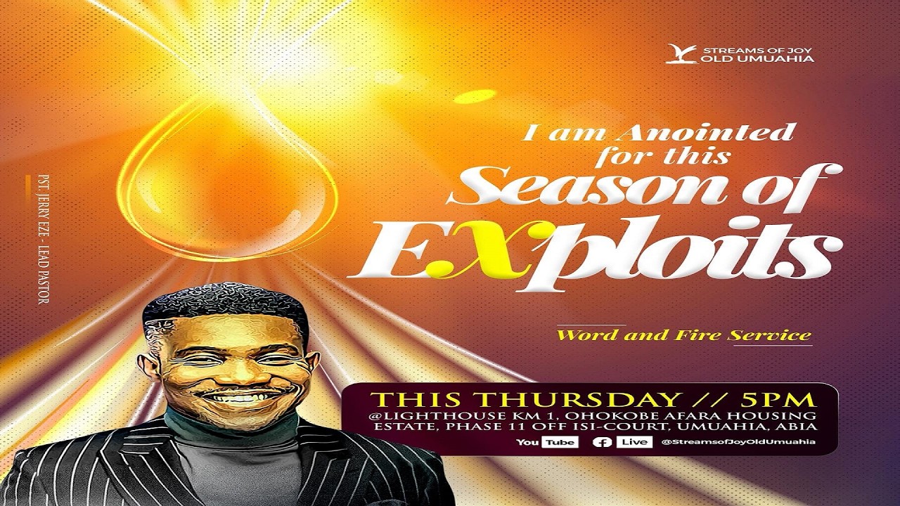 I AM ANOINTED FOR THIS - SEASON OF EXPLOITS [PART II] || WORD & FIRE SERVICE || 12TH MARCH 2026