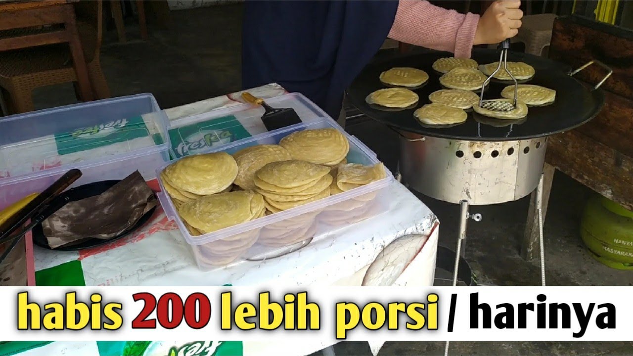 ROTI CANAI HABIS 200 PORSI PERHARINYA