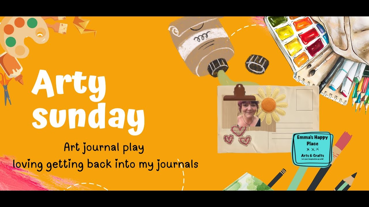 Arty Sunday mixed media