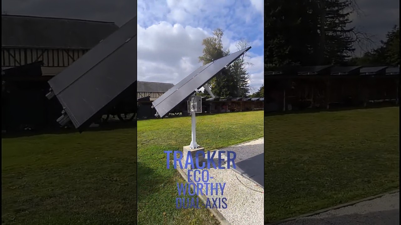 ⚡ Solar Tracker Eco-Worthy Dual-Axis - Apr&egrave;s 6 mois d'utilisation 🌞 #solarenergy #solarpanel