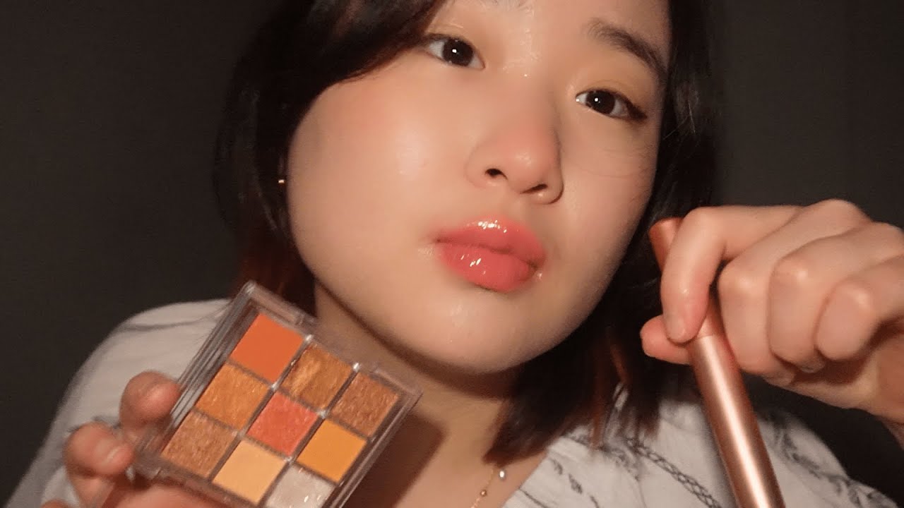 asmr spring does your makeup in 5 min