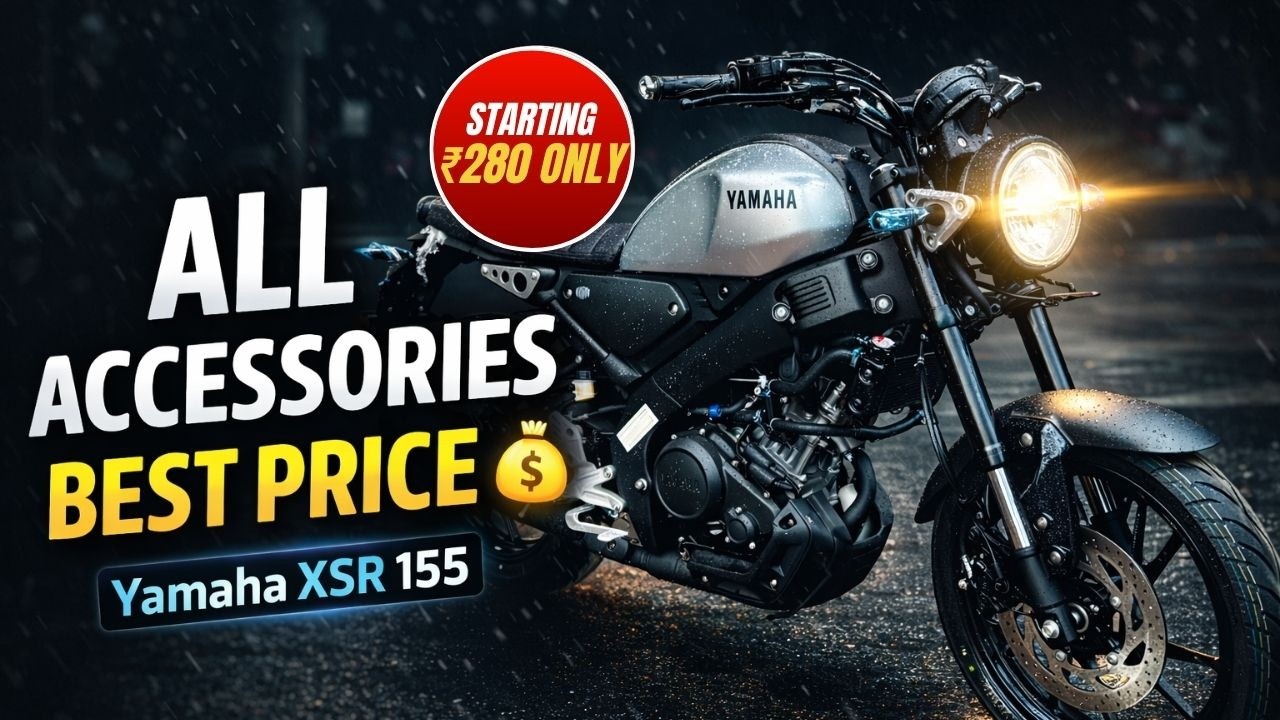 Best Budget Accessories For Yamaha XSR 155