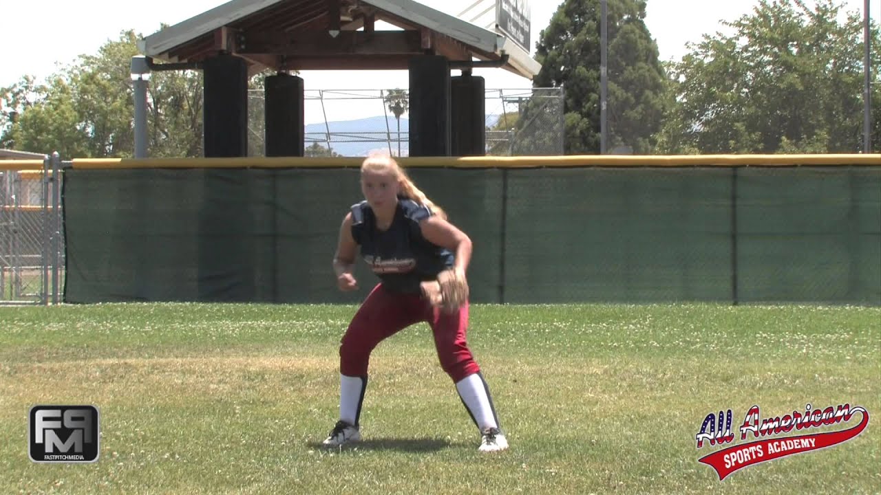 2017 Mehana Johns Catcher, 3rd Base and Outfield Softball Skills Video