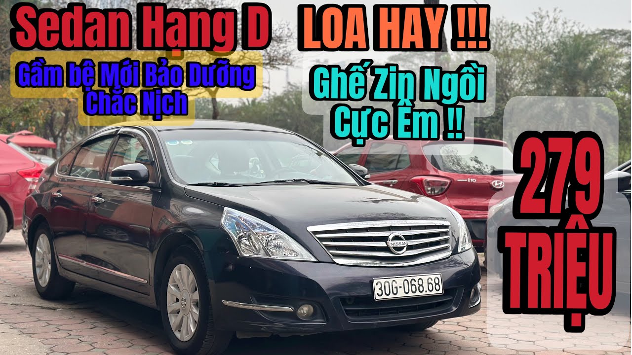 NISSAN TEANA 2.0AT Nhập Khẩu 2010 | Bền Bỉ Lịch Sự | Vũ Xe Cũ | 4K