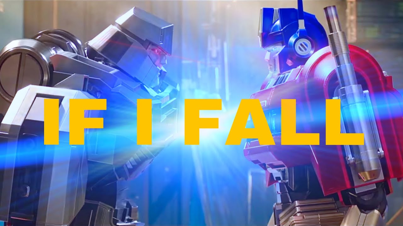 If I Fall music video from Transformers One by Quavo, Tv Dolla $ign, (spoilers)