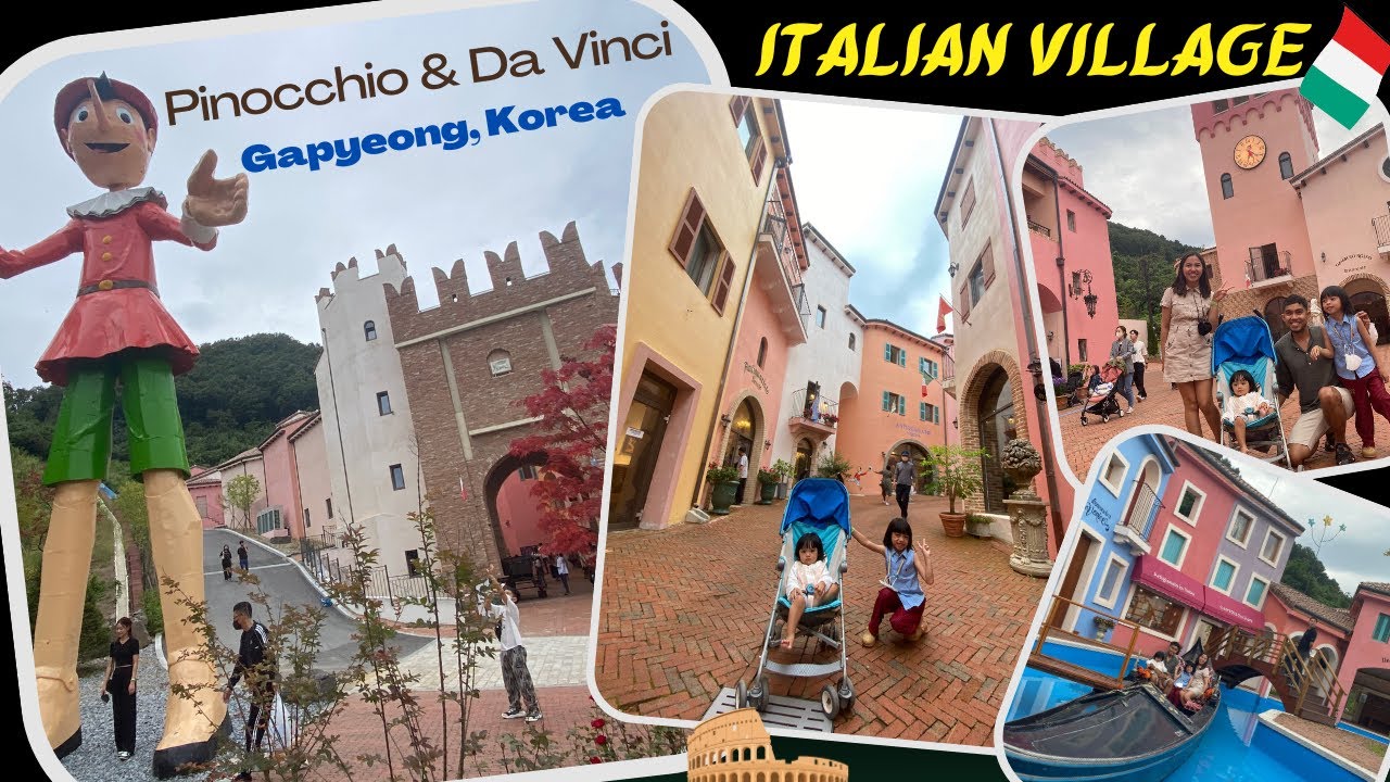 Italian Village in Korea I Travel Vlog