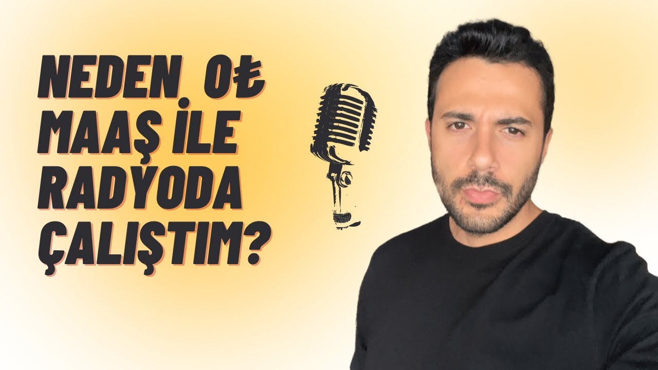 Hiç Maaş Almadan Spikerlik Yapmak ( yaz dönemi, Kütahya, radyoculuk, eğitimler )