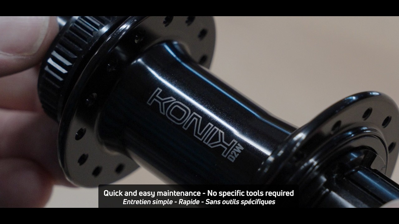 Entretien du corps de roue libre KONIK D2W – Moyeu Wheelox