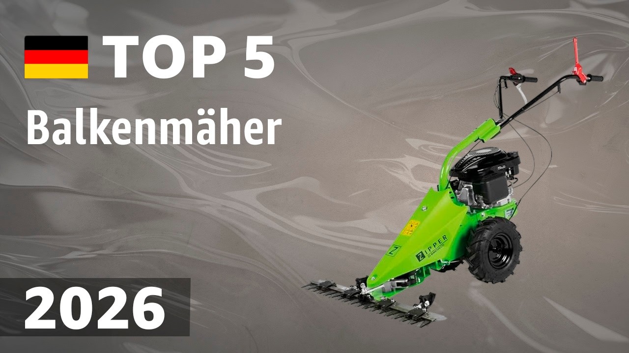 TOP—5. Beste Balkenmäher. Test & Vergleich 2026
