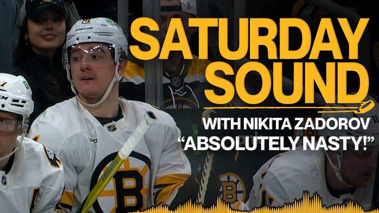 Bruins Mic'd Up: Nikita Zadorov Couldn't Believe This Pastrnak Assist