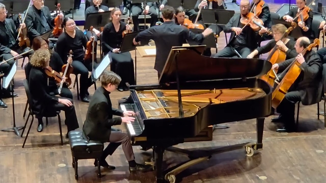 Rachmaninoff Piano Concerto No. 1 in F-sharp minor, Op. 1, I. Vivace-Moderato | Andrey Bakalov 
